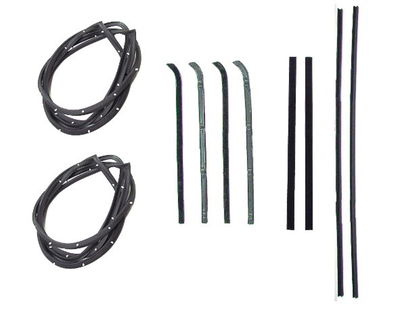 Kit Burletes Y Colizas Puertas Chevrolet Viking 55-59 Eeuu