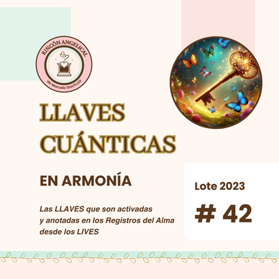 Llave Cuántica-42-lote 2023