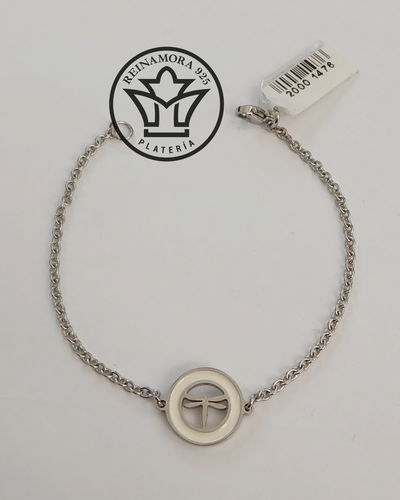 Pulsera Acero Quirúrgico Libélula Esmalte