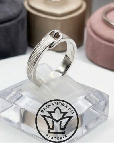Alianzas Plata 925 Cinta 5mm Italiana