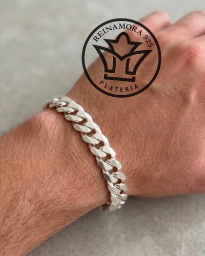 Pulsera Plata 925 Grumet 13mm 48grs
