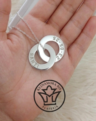 Dije Plata 925 Ruso ll 2.4grs + Grabado Nombre