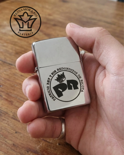 Encendedor Metal + Grabado Logo