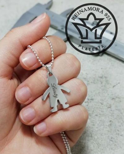 Cadena + Dije Nen@ + Grabado