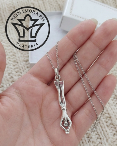 Dije Plata 925 Buzo 42mm 3.7grs