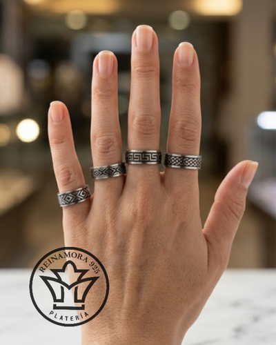 Anillo Acero Quirurgico Guardas Unisex