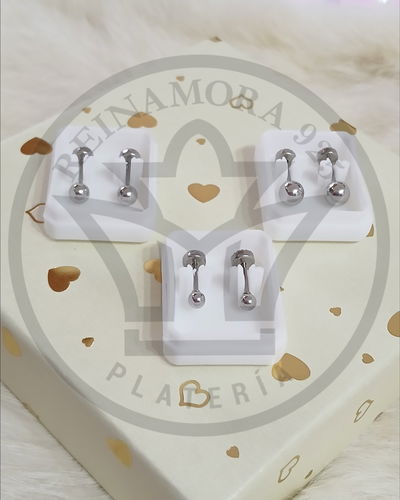Abridores Acero Quirúrgico Bolitas Lisas 3, 5, 7 y 9mm