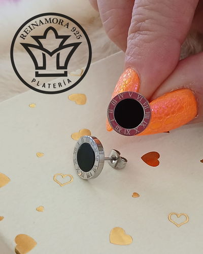 Aros Acero Quirúrgico Pasante Bulgari 12mm