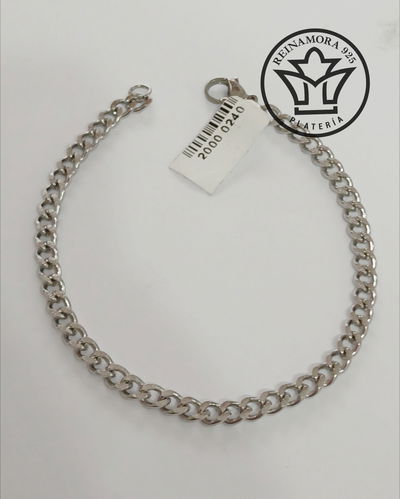 Pulsera Acero Quirúrgico Groumet 5mm 