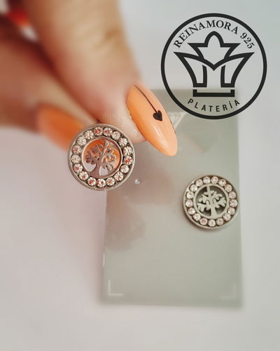 Aros Acero Quirúrgico Borde Strass