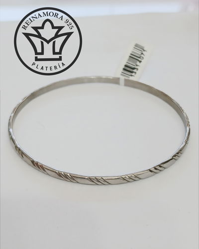 Esclava Acero Quirúrgico Diseño 4mm