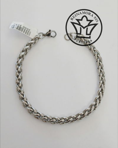 Pulsera Acero Quirúrgico Espiga 6mm 