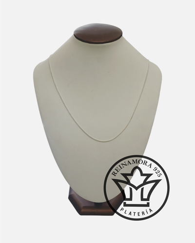 Cadena Plata 925 Importada Cubana 2mm 50cm