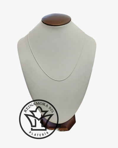 Cadena Plata 925 Colita de Snake 5.6grs 50cms