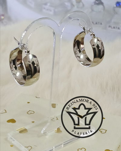 Aros Acero Quirúrgico Argolla Criollo 20mm