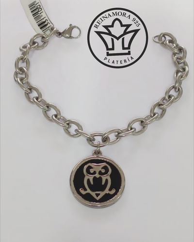 Pulsera Acero Quirúrgico Lechuza