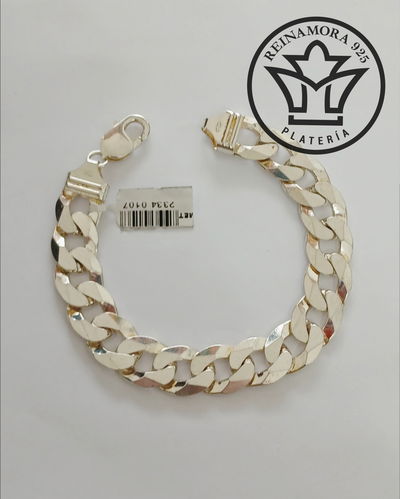 Pulsera Plata 925 Grumet 13mm 48grs