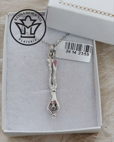 Dije Plata 925 Buzo 42mm 3.7grs