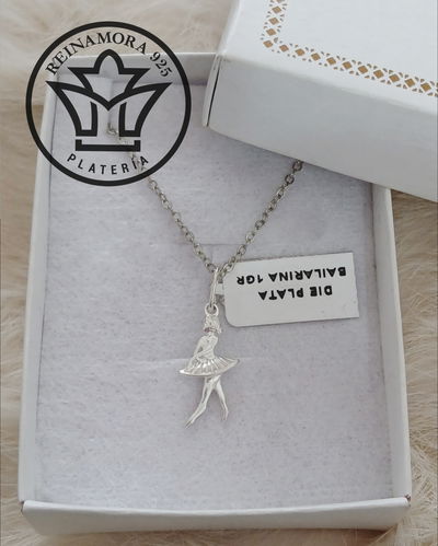 Dije Plata 925 Bailarina 1gr