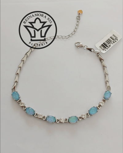 Pulsera Plata 925 Ópalo 