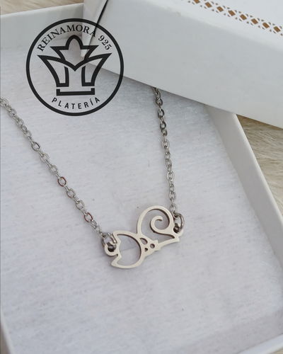 Gargantilla Acero Quirúrgico Gato