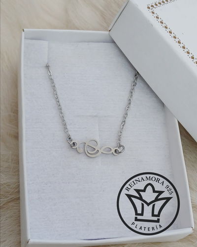 Gargantilla Acero Quirúrgico Clave del Sol