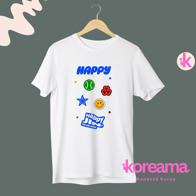 Remera JIN Happy