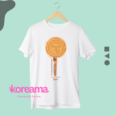 Remera Juego del Calamar-Galleta Dalgona 
