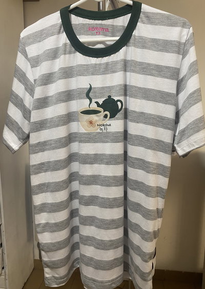 Remera Rayada Té coreano 