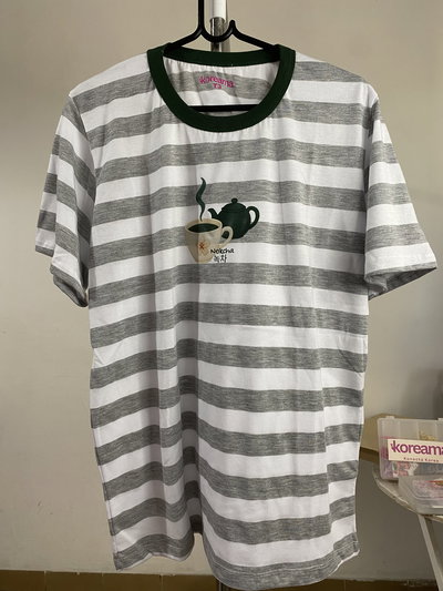 Remera rayada Te coreano 