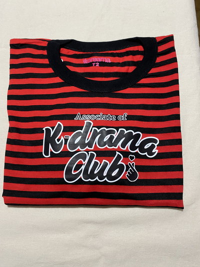 Remera rayada kdrama club 