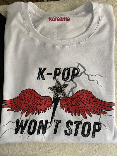 Remera Kpop won’t stop Blanca 