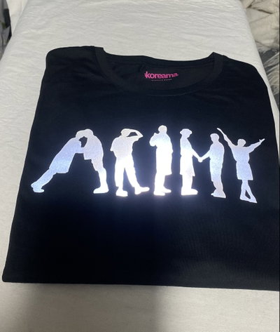 Remera refex blanco Army