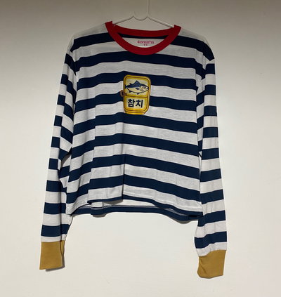 Remera Rayada Atun manga larga