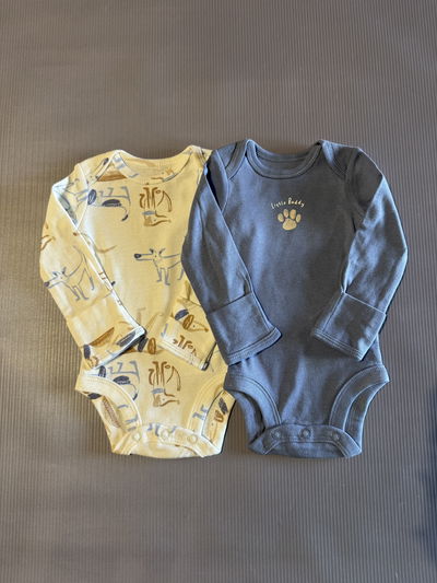 PACK X2 BODYS CARTERS 