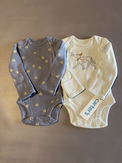 PACK X2 BODYS CARTERS 