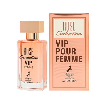 Maison Alhambra Rose Seduction Vip Pour Femme Edp Feminino 30ml 