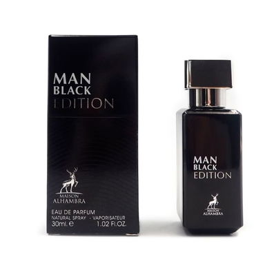 Maison Alhambra Man Black Edition Eau de Parfum Masculino 30ml  