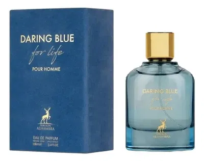 Maison Alhambra Daring Blue For Life EDP Masculino 100ml