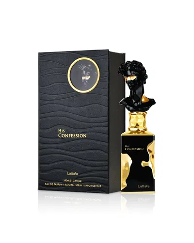 Lattafa His Confession Eau de Parfum para hombre 100ml
