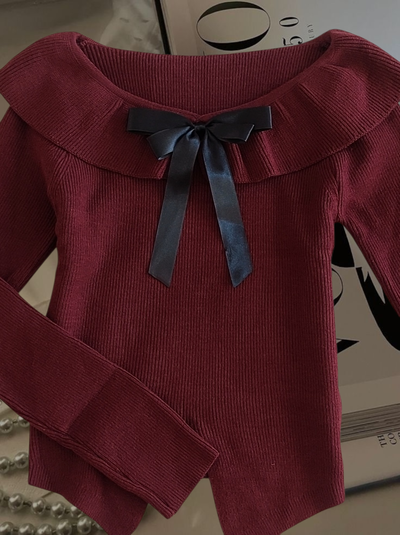Midnight sweater bordo