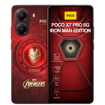 Poco X7 Pro 5G iron man
