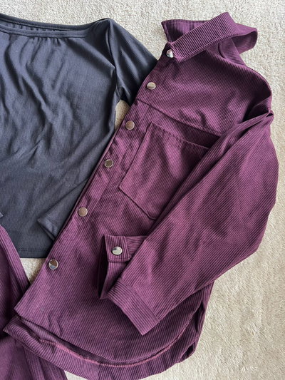 Camisaco corderoy