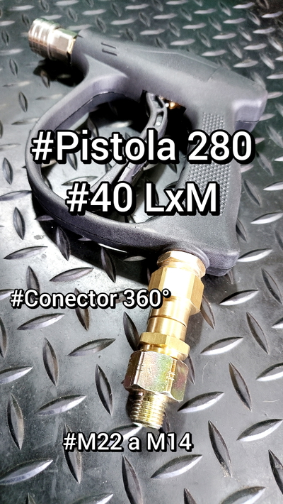 Pistola 280 giratorio 360°