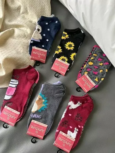 Soquetes estampados ×12