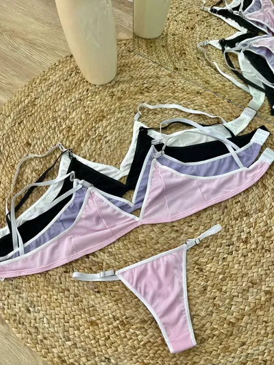 Conjunto sin armar morley pastel
