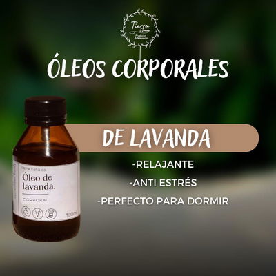 Oleo corporal de lavanda 
