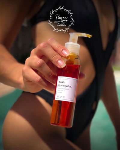 Aceite bronceador