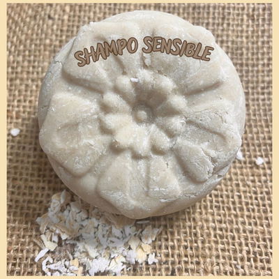 Shampoo solido sensible