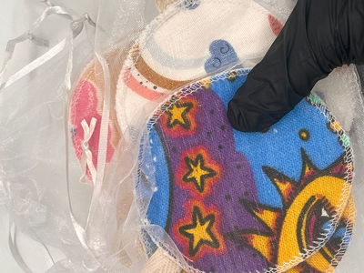 Pads  reutilizables con diseño